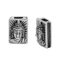 Sterling Silver Buddha Head Bead | Bellaire Wholesale