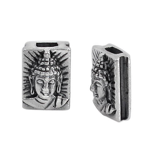 Sterling Silver Buddha Head Bead | Bellaire Wholesale