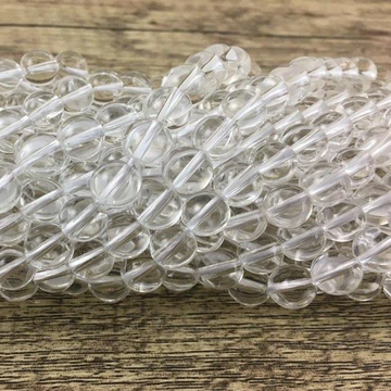 8mm Clear Quartz Bead | Bellaire Wholesale