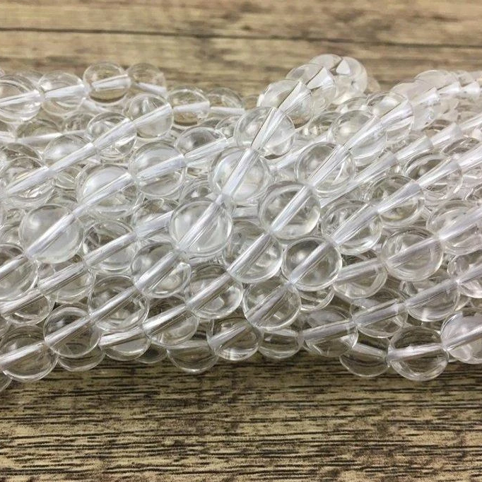 4mm Clear Quartz Bead | Bellaire Wholesale