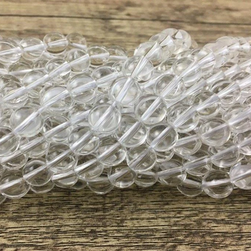 4mm Clear Quartz Bead | Bellaire Wholesale