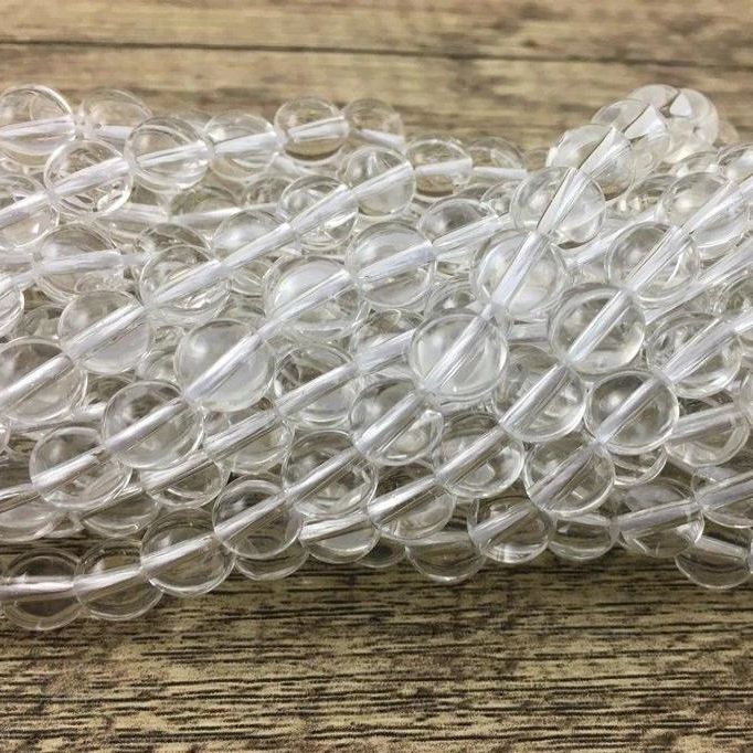 6mm Clear Quartz Bead | Bellaire Wholesale