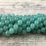 8 mm Light Green Jade Bead | Bellaire Wholesale
