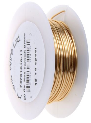 ARTISTIC WIRE 22G, Non Tarnish BRASS | Bellaire Wholesale