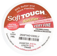 Beading Wire 30ft, Soft Touch Very Fine Wire | Bellaire Wholesale