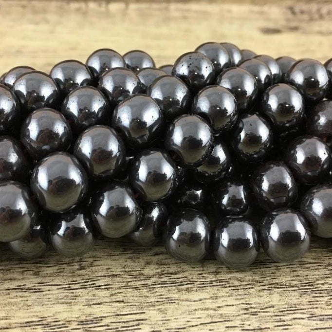 Magnetic hematite sale beads in bulk