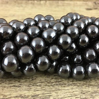 8mm Hematite Bead | Bellaire Wholesale