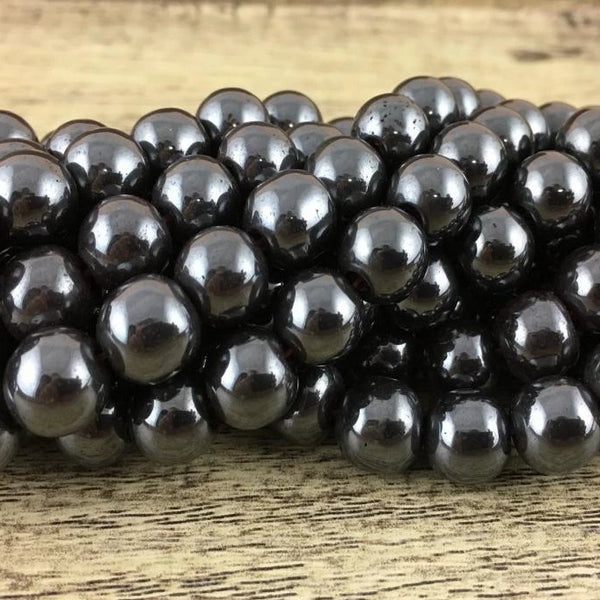 6mm Magnetic Hematite Bead | Bellaire Wholesale