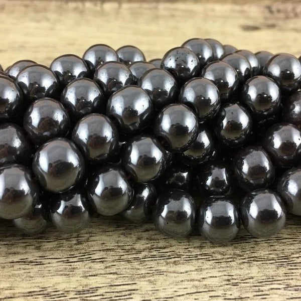 6mm Hematite Bead | Bellaire Wholesale