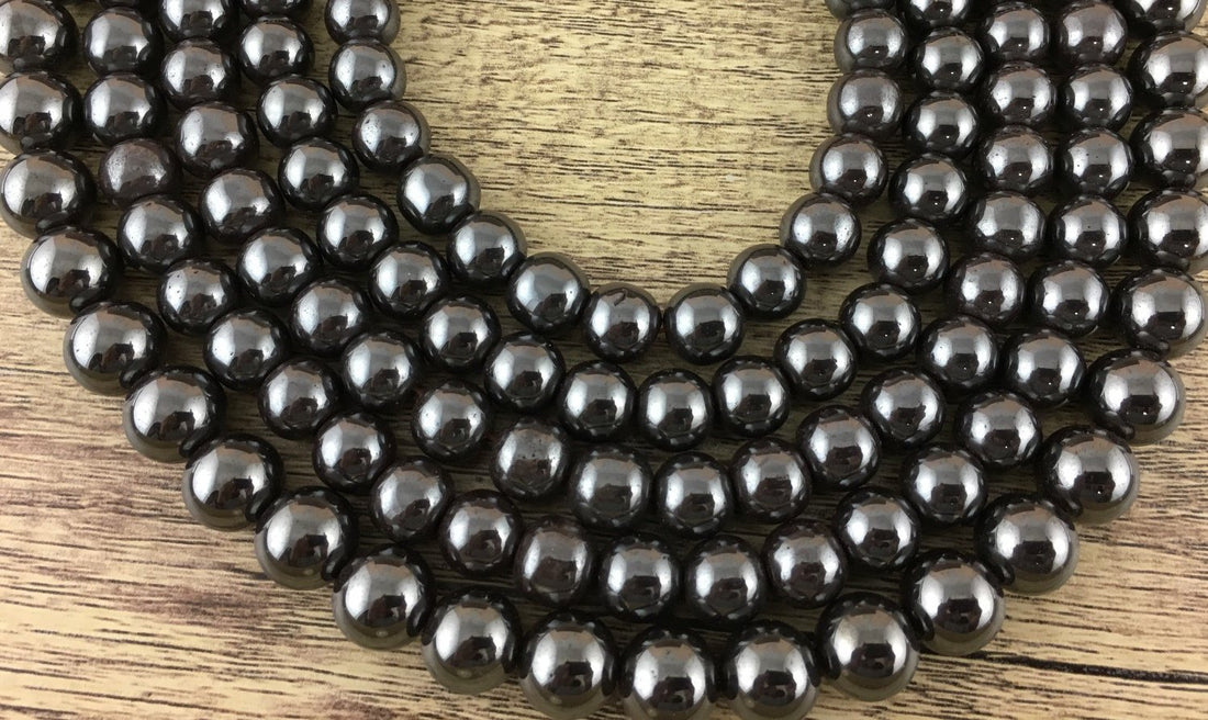 10mm Hematite Bead | Bellaire Wholesale
