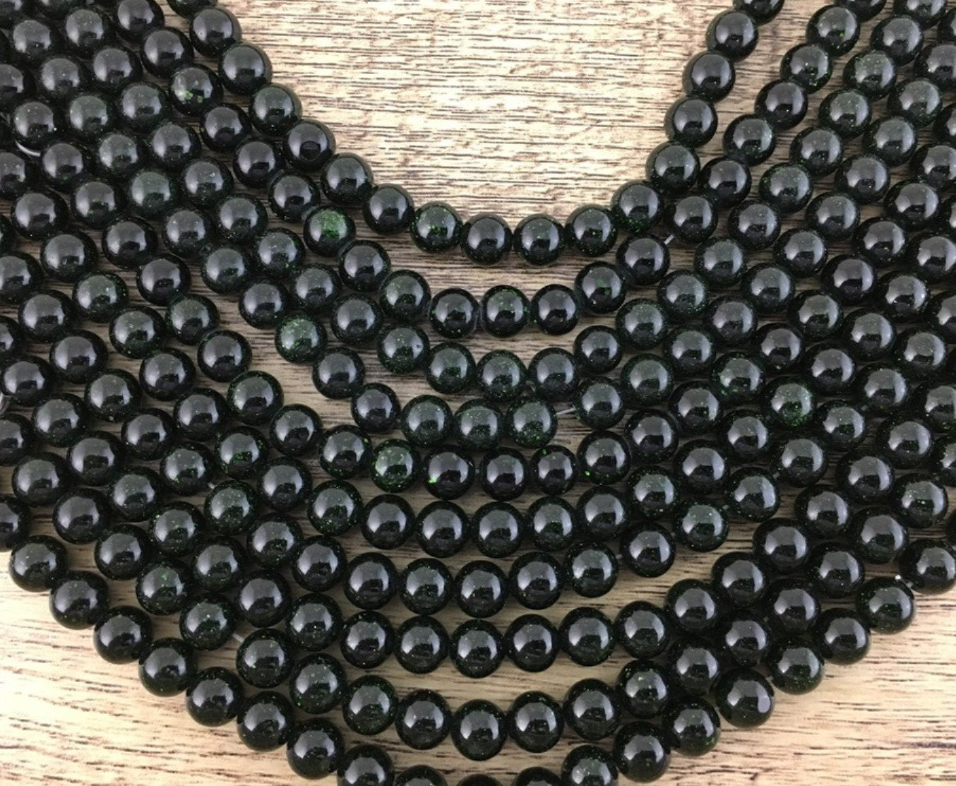 4mm Green Sand Stone Bead | Bellaire Wholesale