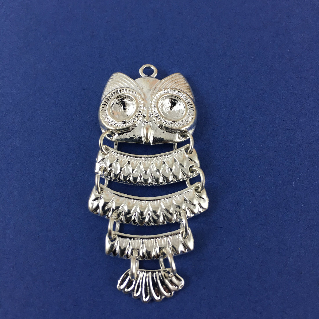 Alloy Charm, Silver Owl Charm | Bellaire Wholesale