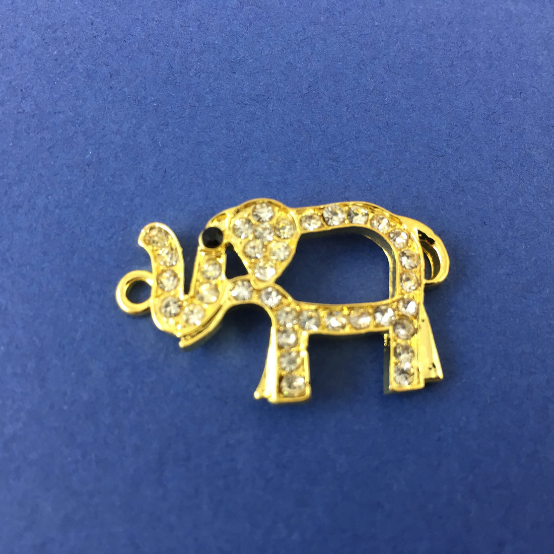 Alloy Gold Elephant Connector | Bellaire Wholesale