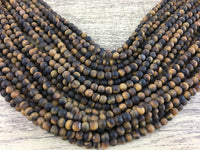 12mm Frosted Tiger Eye Bead | Bellaire Wholesale