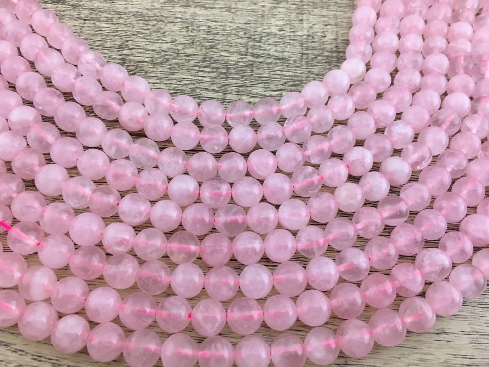 8mm Rose Quartz Bead | Bellaire Wholesale
