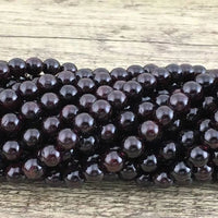 10mm Garnet Semi Precious Bead | Bellaire Wholesale