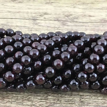 6mm Garnet Semi Precious Bead | Bellaire Wholesale