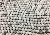 10mm White Howlite Bead | Bellaire Wholesale