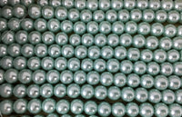 8mm Glass Pearl Bead, Blue | Bellaire Wholesale
