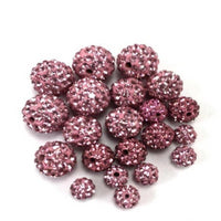 6mm Light Pink Shamballa Bead | Bellaire Wholesale