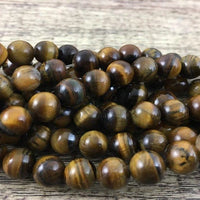 4mm Tiger Eye Bead | Bellaire Wholesale