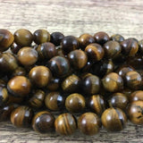 8mm Tiger Eye Bead | Bellaire Wholesale