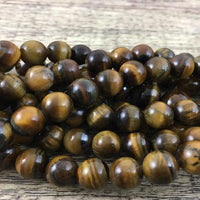 10mm Tiger eye Bead | Bellaire Wholesale