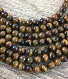 10mm Tiger eye Bead | Bellaire Wholesale