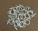 8 Sets of Antique Silver Toggle | Bellaire Wholesale