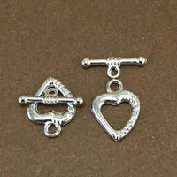 5 Sets of Small Heart Toggle | Bellaire Wholesale