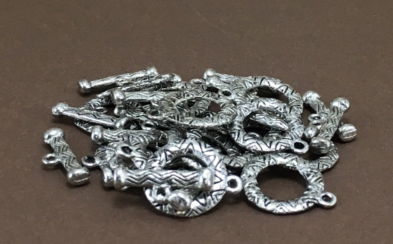 8 Sets of Tibetan Pattern Toggle | Bellaire Wholesale