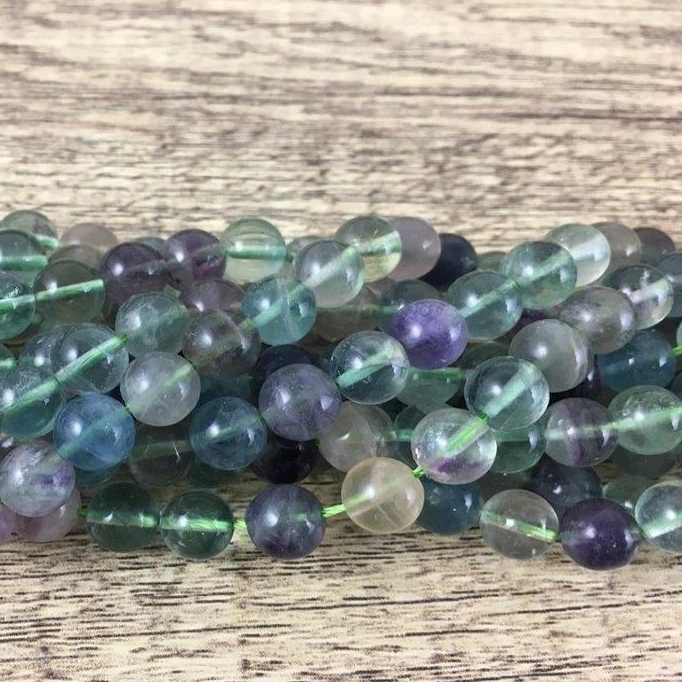 4mm Fluorite Bead | Bellaire Wholesale