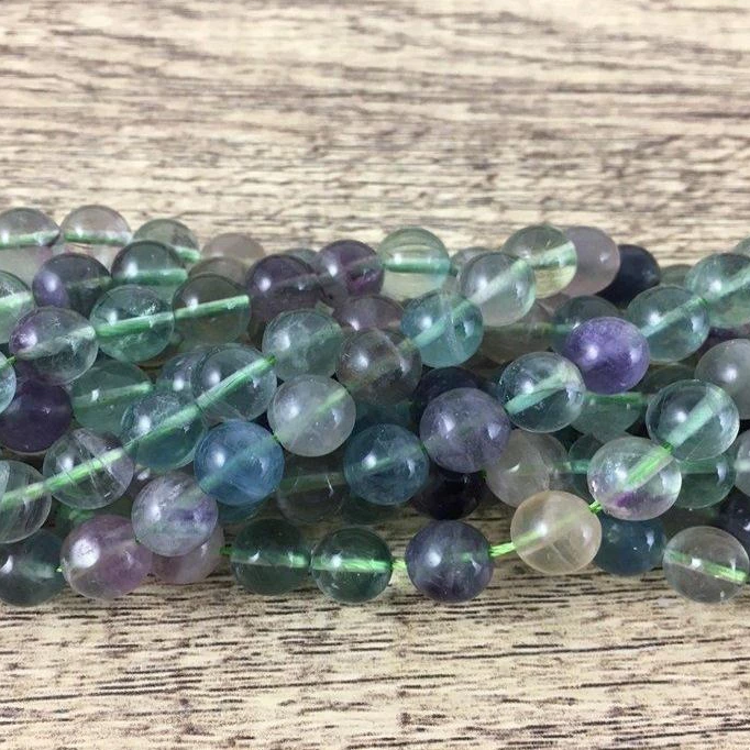 10mm Flourite Bead | Bellaire Wholesale