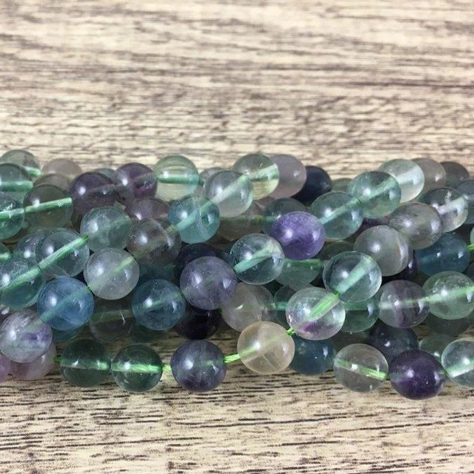 8mm Flourite Bead | Bellaire Wholesale