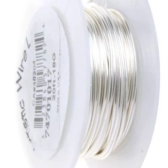 ARTISTIC WIRE 20G, Non Tarnish Silver plate | Bellaire Wholesale
