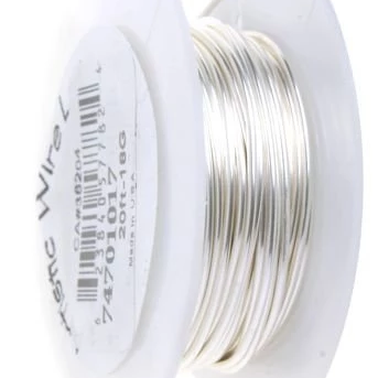 ARTISTIC WIRE 22G, Non Tarnish Silver plate | Bellaire Wholesale
