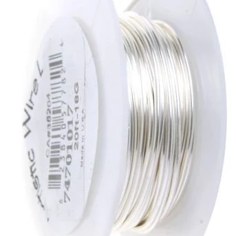 ARTISTIC WIRE 28G, Non Tarnish Silver plate | Bellaire Wholesale