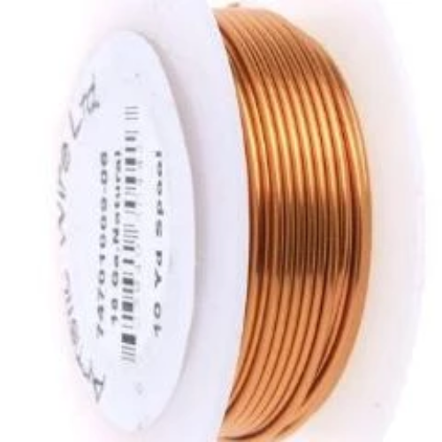 ARTISTIC WIRE 18G, Natural Copper | Bellaire Wholesale