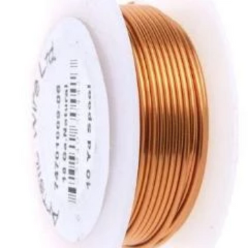 ARTISTIC WIRE 18G, Natural Copper | Bellaire Wholesale