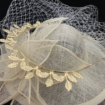 Hair Accessories, Gold Leaf Tiara Headband | Bellaire Wholesale