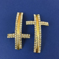 Alloy Connector, Gold Cross Bead | Bellaire Wholesale