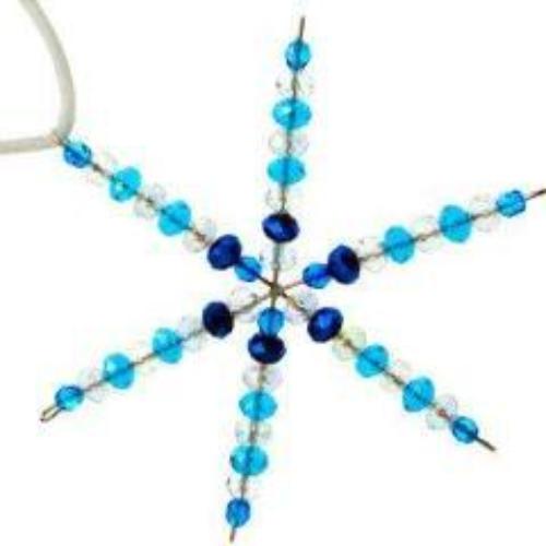 Snowflake Wireframe 6 Inch | Bellaire Wholesale