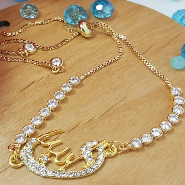 Allah Bracelet with Adjustable Connector Chain | Bellaire Wholesale