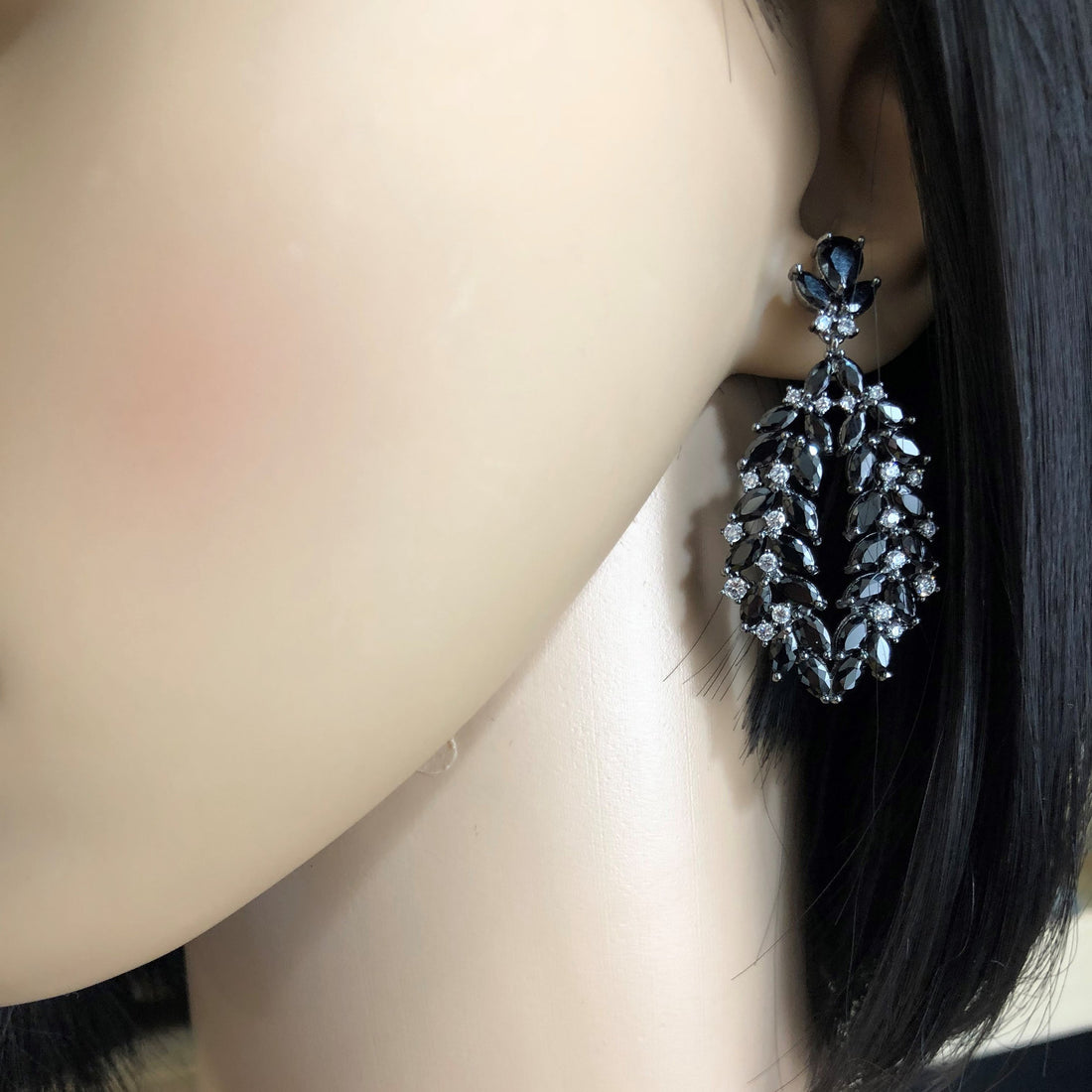 Bridal Cubic Zirconia Earrings, 18K Plated | Bellaire Wholesale