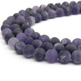 Frosted Amethyst Bead | Bellaire Wholesale