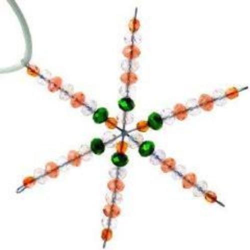 Snowflake Wireframe 9 Inch | Bellaire Wholesale