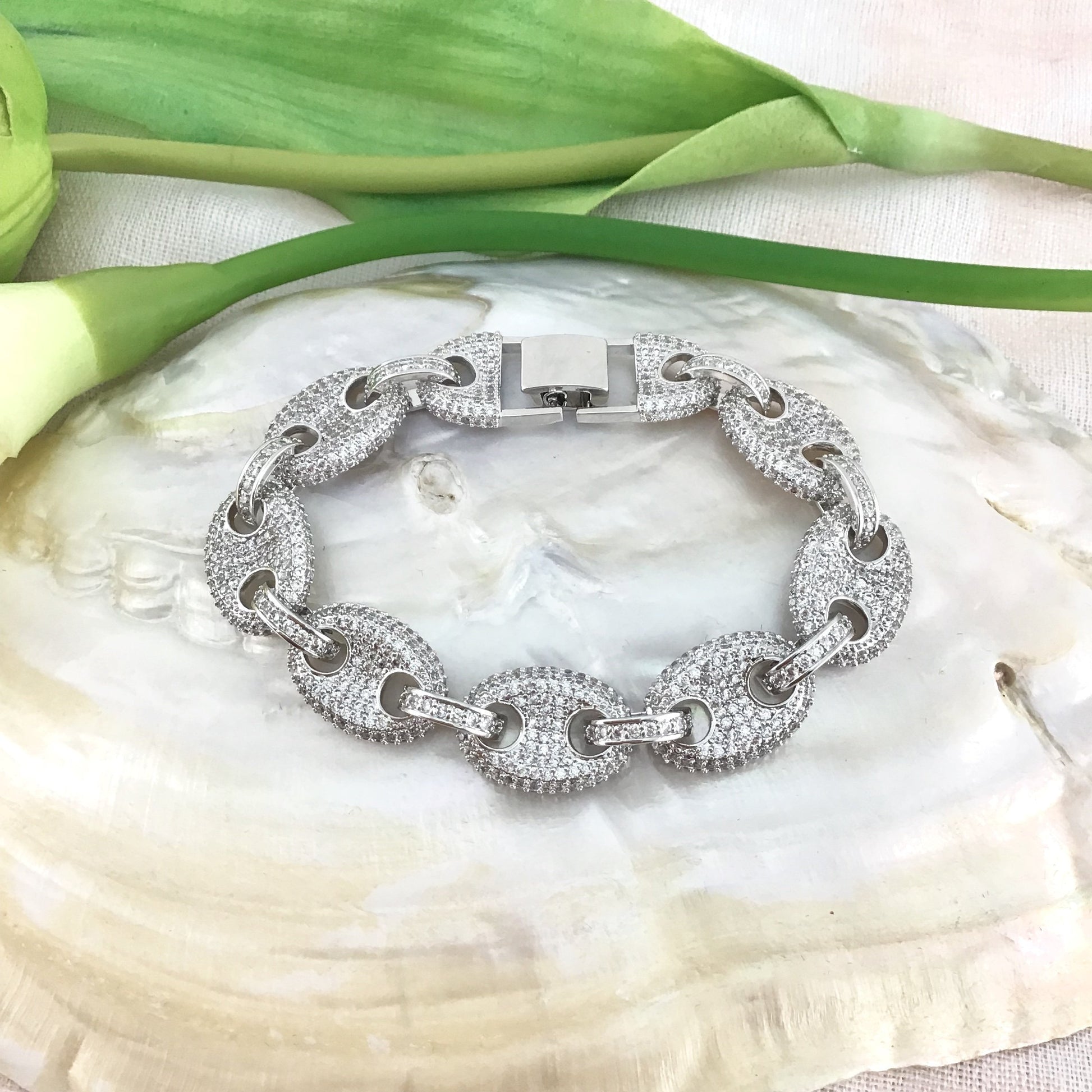 Cubic Zirconia Designer Bridal Bracelet | Bellaire Wholeslae