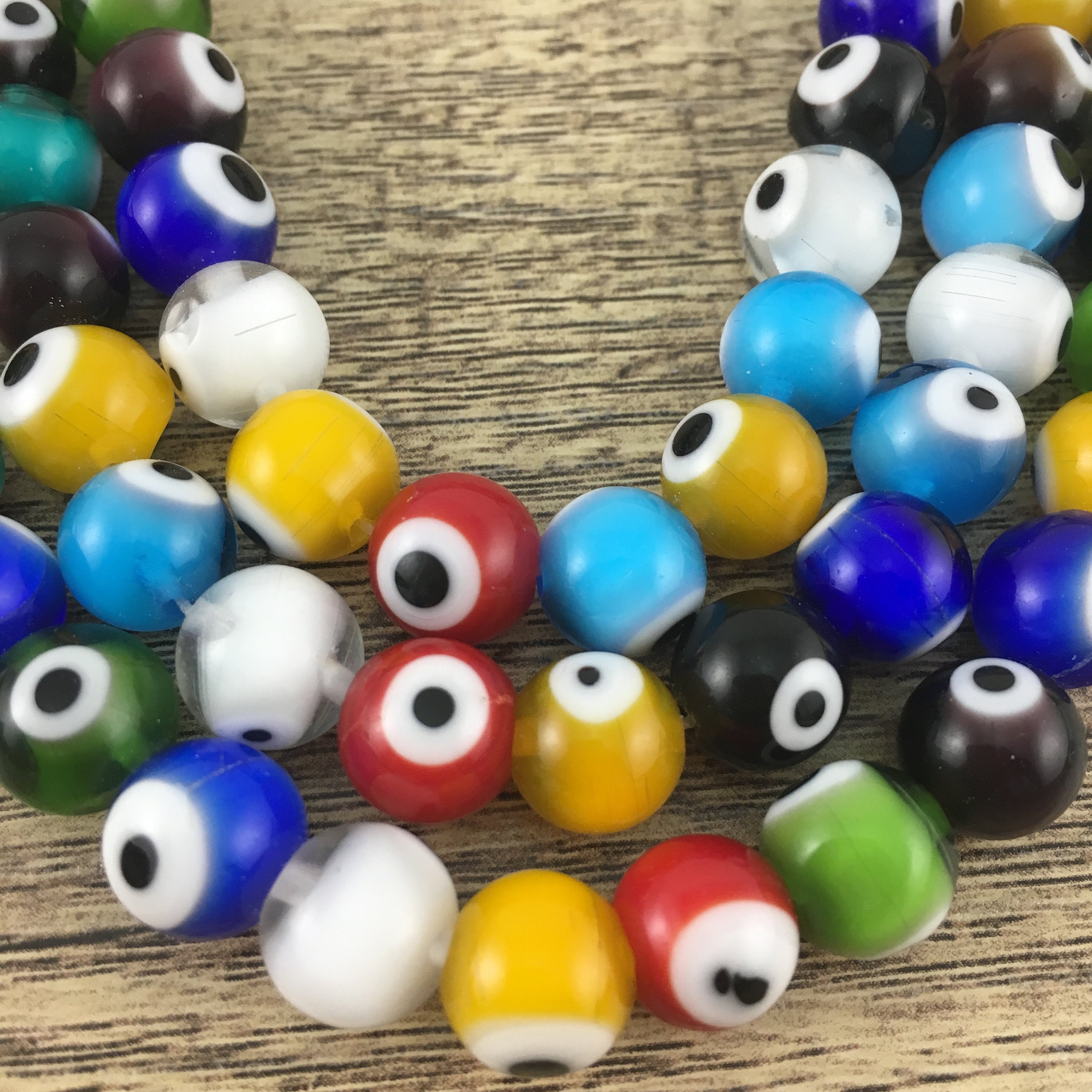 Evil Eye Multi Color Bead | Bellaire Wholesale