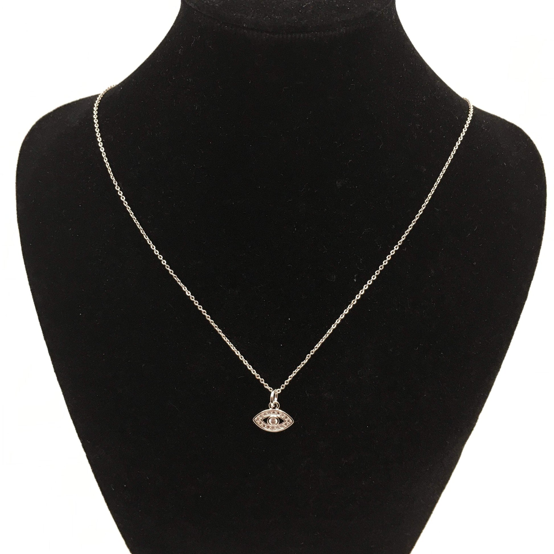 18 inch Finished Rhodium link Chain | Bellaire Wholesale