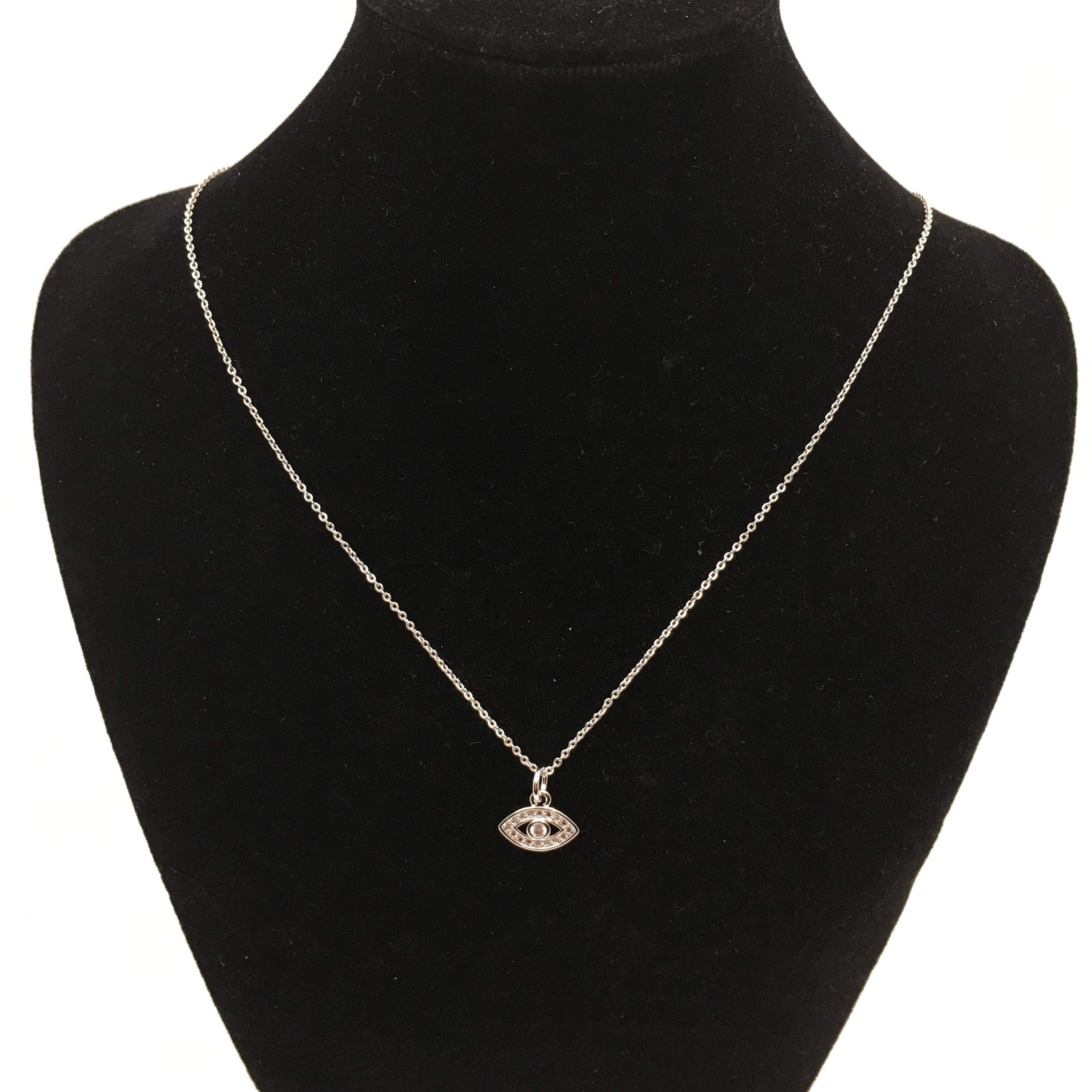 18 inch Finished Rhodium link Chain | Bellaire Wholesale